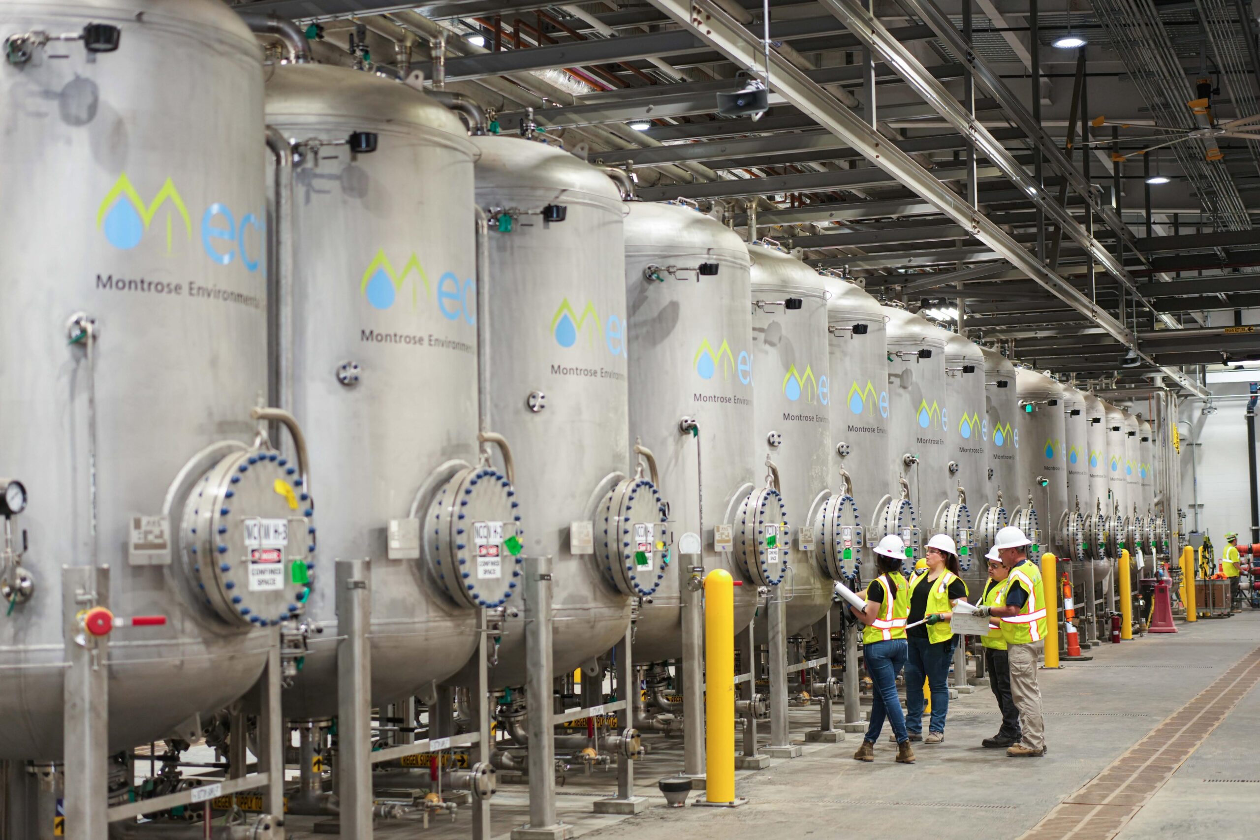 ECT2 built the world’s largest PFAS remediation plant. It uses regenerable ion exchange technology.